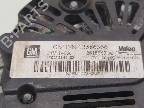 Alternator OPEL ASTRA J (P10)  | BP21218325M7 