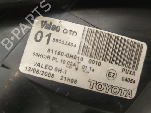 Left headlight TOYOTA AYGO (_B1_) 1.0 (KGB10_, KGB10R) | BP29570140C28 