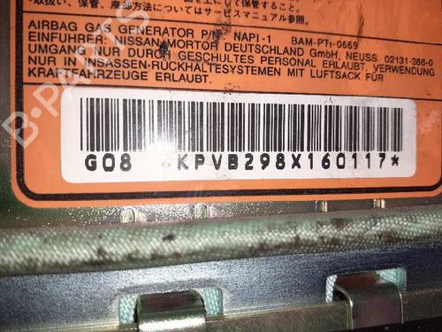 Airbag Kit NISSAN PATROL GR V Wagon (Y61) 2.8 TD | BP5582868C86 