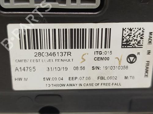 Display monitor RENAULT ZOE (BFM_) ZOE (BFMC, BFMD) | BP31852736C48 