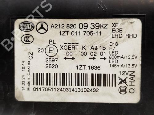 Left headlight MERCEDES-BENZ E-CLASS (W212) E 220 CDI / BlueTEC (212.001, 212.002) | BP34622294C28 - Image 9
