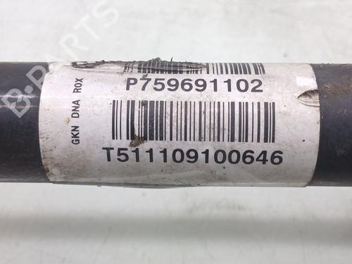 Left front driveshaft BMW X5 (E70) xDrive 30 d | BP32988552M38  - Image 5
