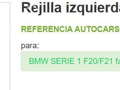 Grille BMW 1 (F20) 116 d | BP21495578C40 