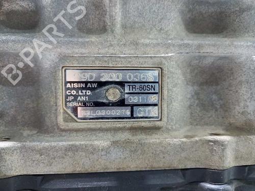 Gearbox VW TOUAREG (7LA, 7L6, 7L7) 5.0 V10 TDI | BP16248139M3 