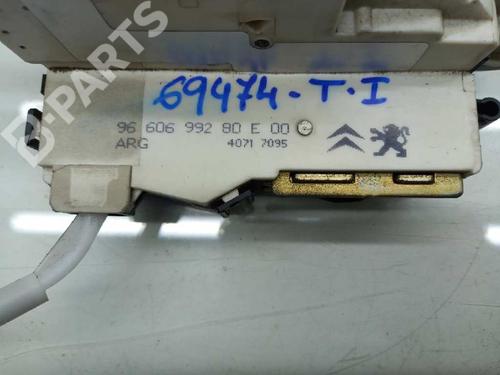Rear left lock PEUGEOT 407 (6D_)  | BP11792289C100 