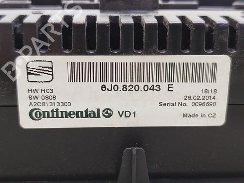 Climate control SEAT IBIZA IV (6J5, 6P1) 1.6 TDI | BP29308595I5 