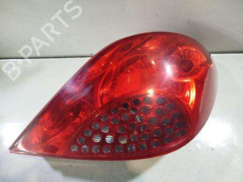 Used Right taillight PEUGEOT 207 (WA_, WC_) 1.4 HDi (68 hp) 30507491