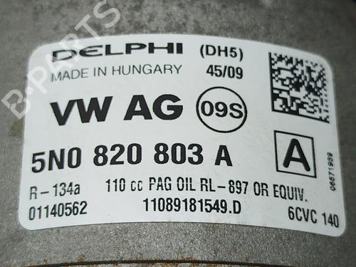 AC compressor VW GOLF VI (5K1) 1.6 TDI | BP32338123M34 