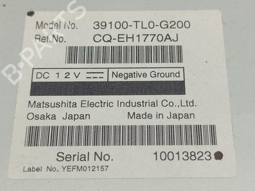 Radio HONDA ACCORD VIII Estate (CW) 2.2 i-DTEC (CW3) | BP29463730E6 