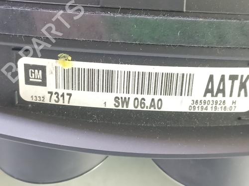 Instrument cluster OPEL INSIGNIA A Sports Tourer (G09) 2.0 CDTI (35) | BP17493133C47 