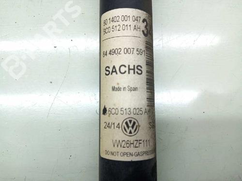 Left rear shock absorber VW POLO V (6R1, 6C1) 1.0 | BP11699610M18 