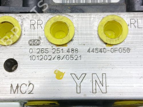 ABS pump TOYOTA VERSO (_R2_) 1.6 (ZGR20_, ZGR20R) | BP31665567M43 