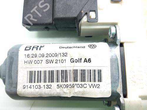 Left rear window motor VW GOLF VI (5K1)  | BP16780213E23 