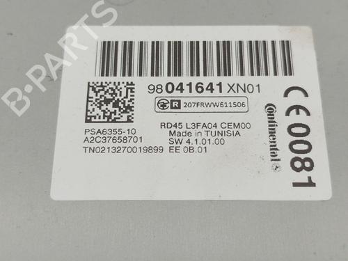 Radio PEUGEOT 308 I (4A_, 4C_) 1.6 HDi | BP26902839E6 