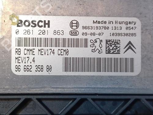 Engine control unit (ECU) CITROËN C3 Picasso (SH_) 1.4 VTi 95 (SH8FSC, SH8FP0, SH8FP6) | BP34580456M57 - Image 4