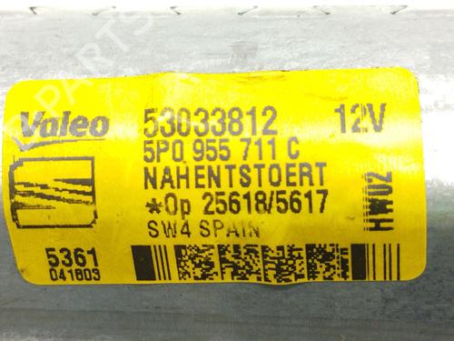 Rear wiper motor SEAT ALTEA XL (5P5, 5P8) 1.6 TDI | BP16766138M102