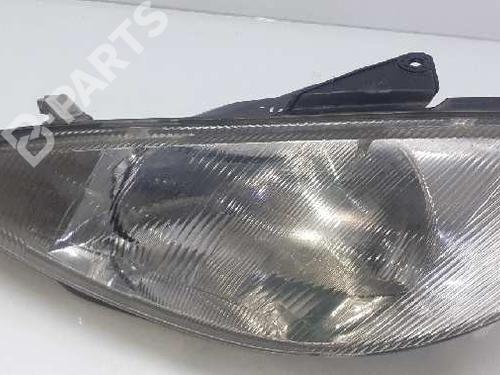 Used Left headlight PEUGEOT 206 Hatchback (2A/C) [1998-2012]  7438315