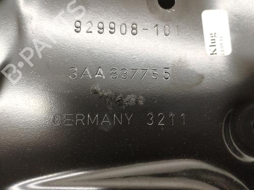 Front left window mechanism VW PASSAT B7 (362) 1.6 TDI | BP36992187C22 - Image 4