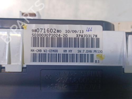 Instrument cluster PEUGEOT 508 SW I (8E_) 2.0 HDi | BP27524725C47 