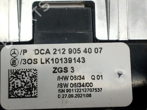 Left front window switch MERCEDES-BENZ E-CLASS (W212) E 200 CDI / BlueTEC (212.005, 212.006) | BP36040182I27 - Image 6