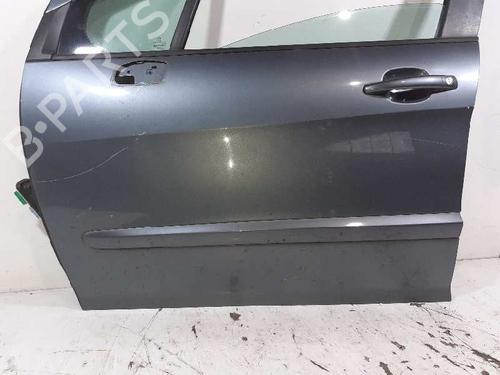 Left front door PEUGEOT 308 I (4A_, 4C_) 2.0 HDi | BP5846720C2 