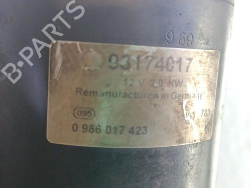 Starter OPEL ZAFIRA A MPV (T98) 2.2 DTI 16V (F75) | BP27475383M8