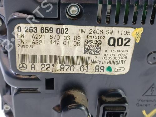 Display monitor MERCEDES-BENZ S-CLASS (W221, V221) S 420 CDI (221.028, 221.128) | BP18412959C48 