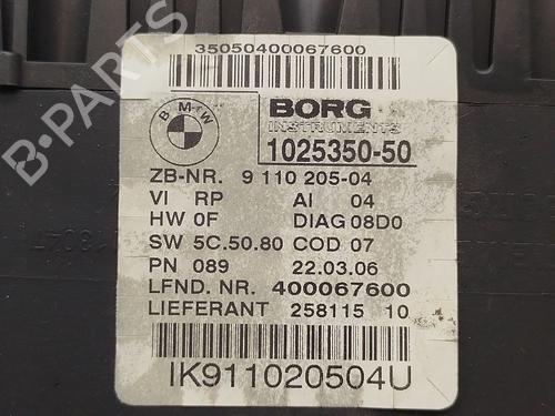 Instrument cluster BMW 3 Touring (E91) 320 d | BP33704229C47 - Image 4