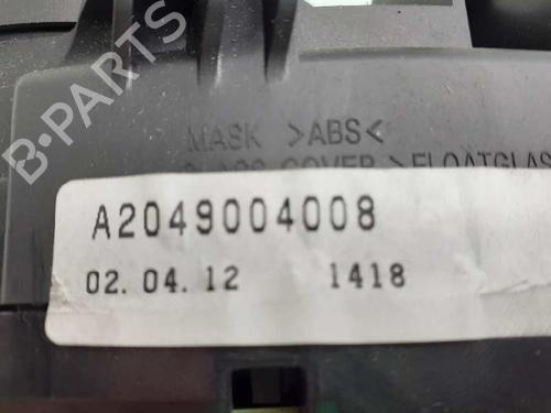 Instrument cluster MERCEDES-BENZ C-CLASS (W204)  | BP15179424C47 