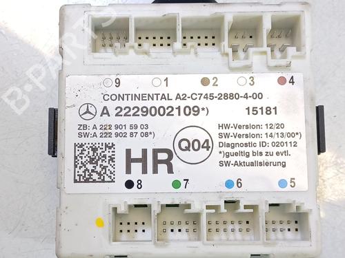 Comfort control module MERCEDES-BENZ C-CLASS T-Model (S205) AMG C 63 (205.286) | BP26657666M56 