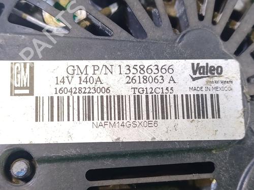 Alternator OPEL MERIVA B MPV (S10) 1.6 CDTI (75) | BP19328657M7 