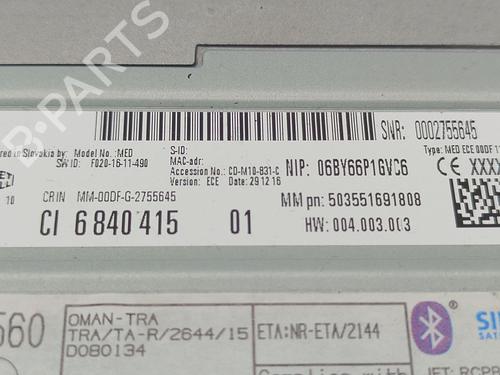 Radio BMW 1 (F20) 116 d | BP26502228E6 