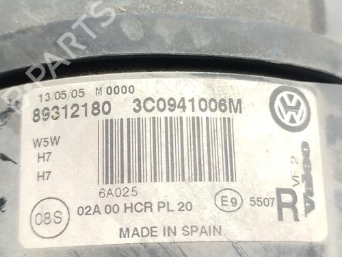 Right headlight VW PASSAT B6 (3C2) 2.0 TDI 16V | BP28387606C29