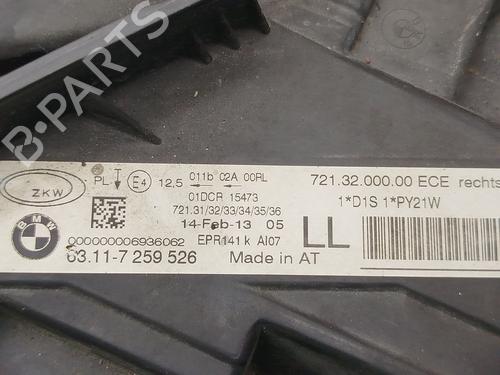 Right headlight BMW 3 (F30, F80)  | BP29570165C29 