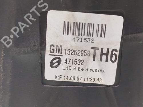 Right mirror OPEL ZAFIRA / ZAFIRA FAMILY B (A05) 1.6 FlexFuel (M75) | BP22183681C27 