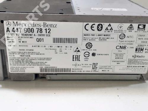 Radio MERCEDES-BENZ V-CLASS (W447)  | BP9754268E6 