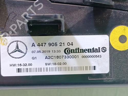 Climate control MERCEDES-BENZ EQV (W447) EQV 250 (447.813, 447.815) | BP40105693I5 - Image 5