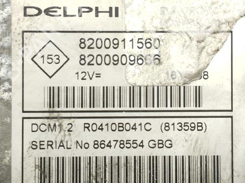 Engine control unit (ECU) RENAULT KANGOO (KC0/1_)  | BP16727392M57 