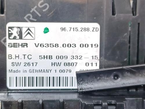Climate control CITROËN C5 III (RD_) 2.0 HDi 165 (RDRHHA, RDRHH8) | BP34124868I5  - Image 6