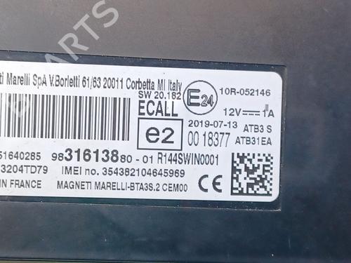 Electronic module PEUGEOT EXPERT Van (V_) 2.0 BlueHDi 180 | BP34568279M83  - Image 5