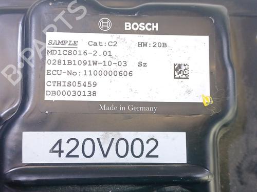 Engine control unit (ECU) MERCEDES-BENZ T-CLASS MPV (W420) T 180 CDI (420.833) | BP18084655M57 