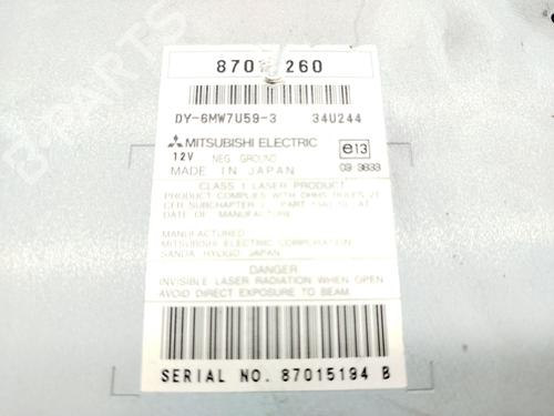 Radio MITSUBISHI OUTLANDER II (CW_W) 2.0 DI-D (CW8W) | BP17759710E6 
