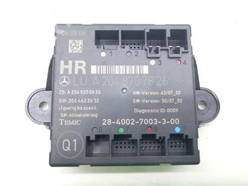Used Electronic module MERCEDES-BENZ C-CLASS (W204) [2007-2015]  10728950