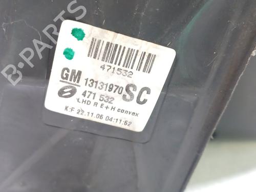 Right mirror OPEL ZAFIRA / ZAFIRA FAMILY B (A05) 1.9 CDTI (M75) | BP29202478C27 