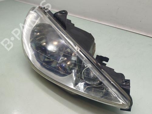 Right headlight PEUGEOT 206 CC (2D) 1.6 16V (2DNFUF, 2DNFUR) | BP27157784C29 