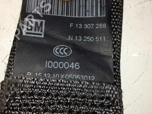 Rear left seatbelt OPEL MERIVA B MPV (S10) 1.3 CDTI (75) | BP6657529I29 
