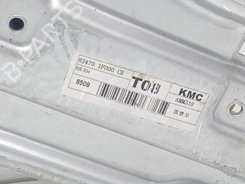 Rear right window mechanism KIA SPORTAGE II (JE_, KM_) 2.0 CRDi | BP21092472C25 