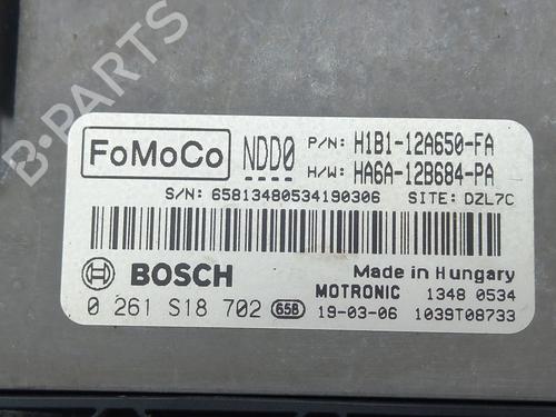 Engine control unit (ECU) FORD FIESTA VII (HJ, HF) 1.0 EcoBoost | BP22183597M57 