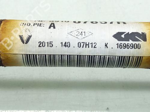 Right front driveshaft DACIA SANDERO II TCe 90 (B8M1, B8MA, B8AC) | BP16916459M39 