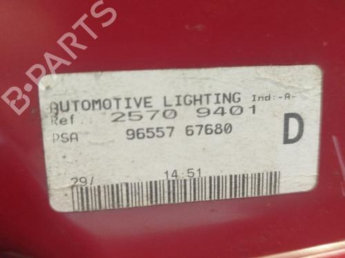 Right taillight PEUGEOT 307 (3A/C) 1.6 16V | BP30507480C35